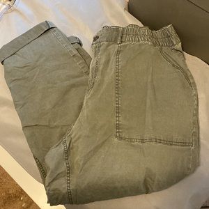 Green pants